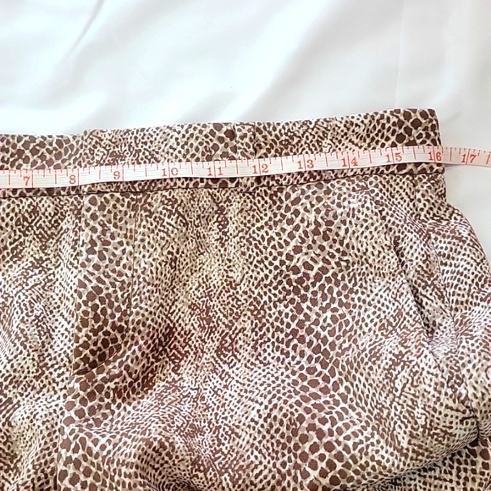 Banana Republic Leopard Print Trousers Womens Pants. Size 2 - Picture 12 of 14